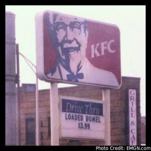 KFC signage