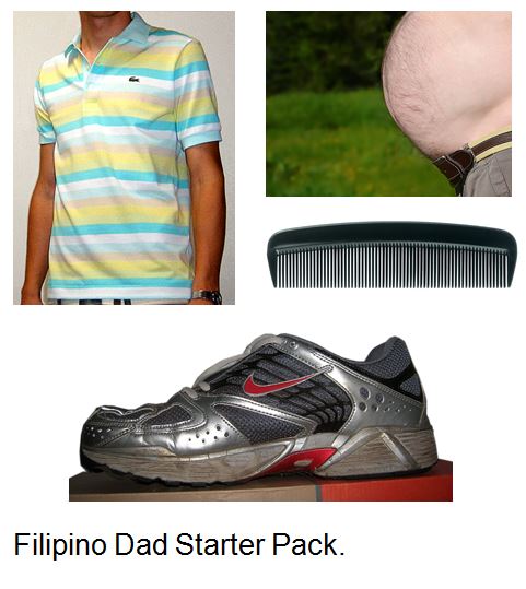 Filipino dad: typical appearance