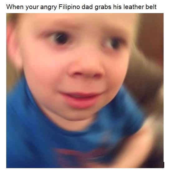 Filipino dad: calm and silent