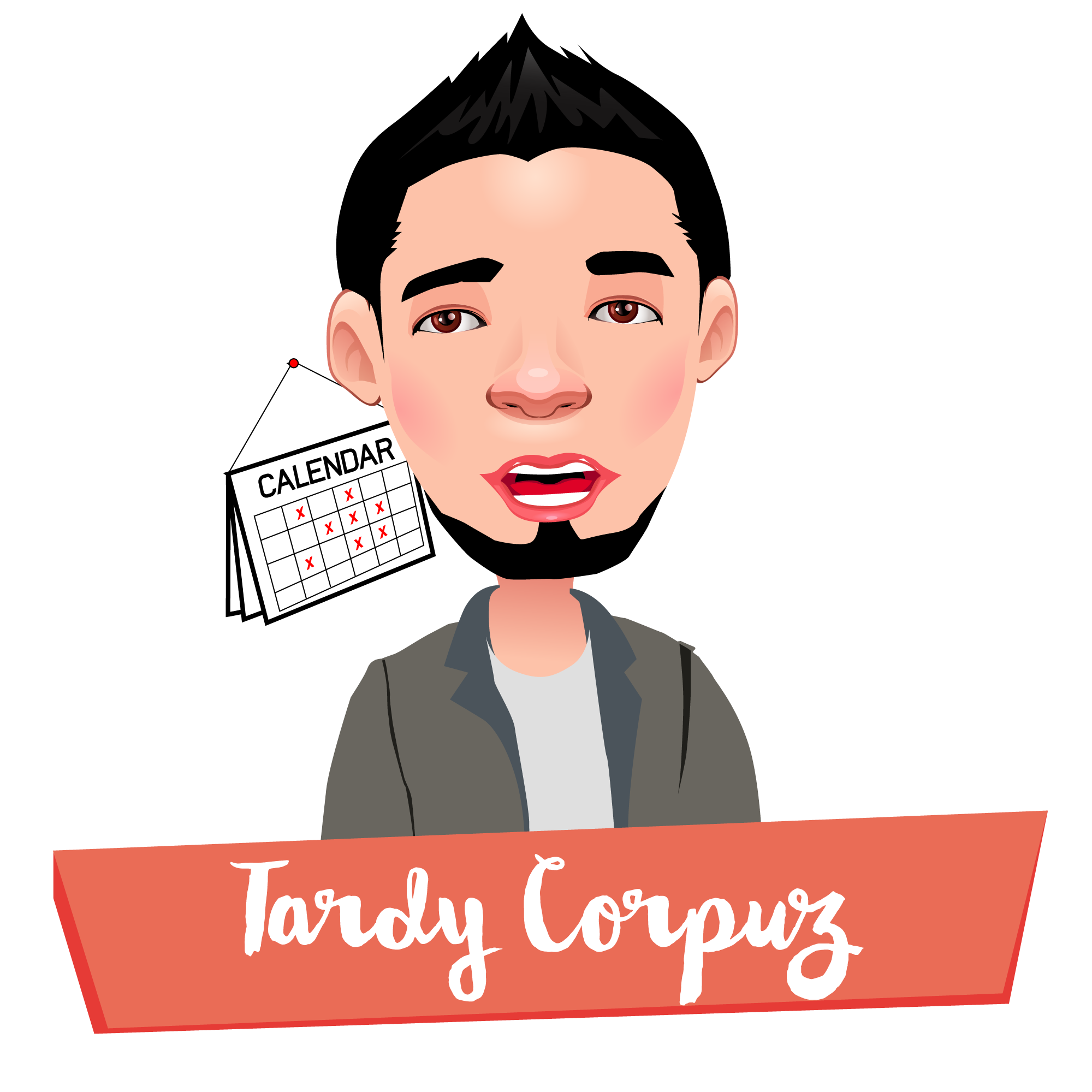 10 uri ng empleyadong pinoy Tardy Corpuz