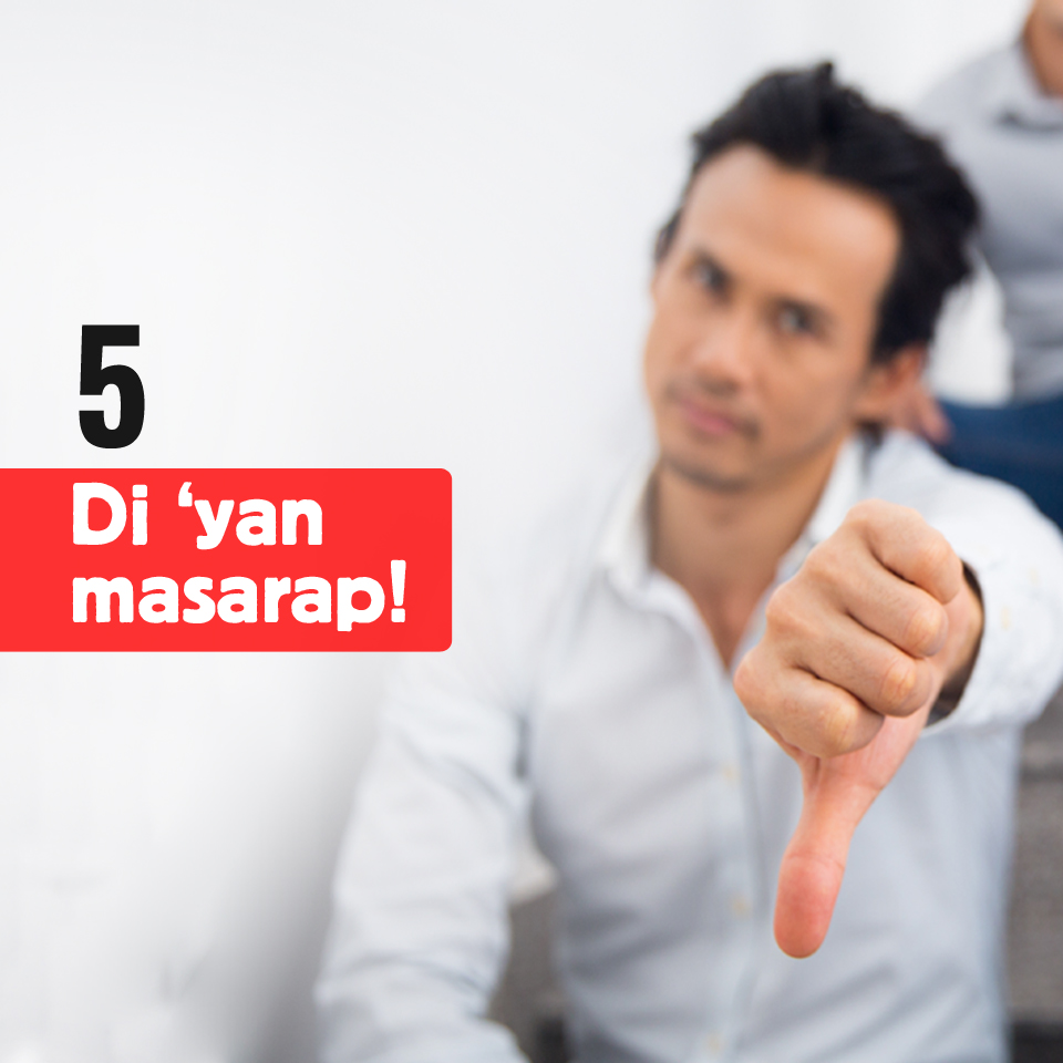 5-Di yan masarap