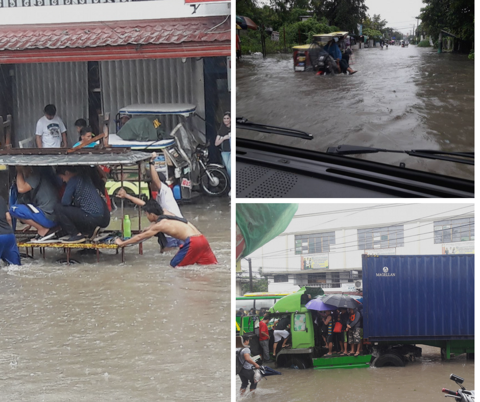 Typhoon Lannie and Maring - Flood in San Pedro 20178