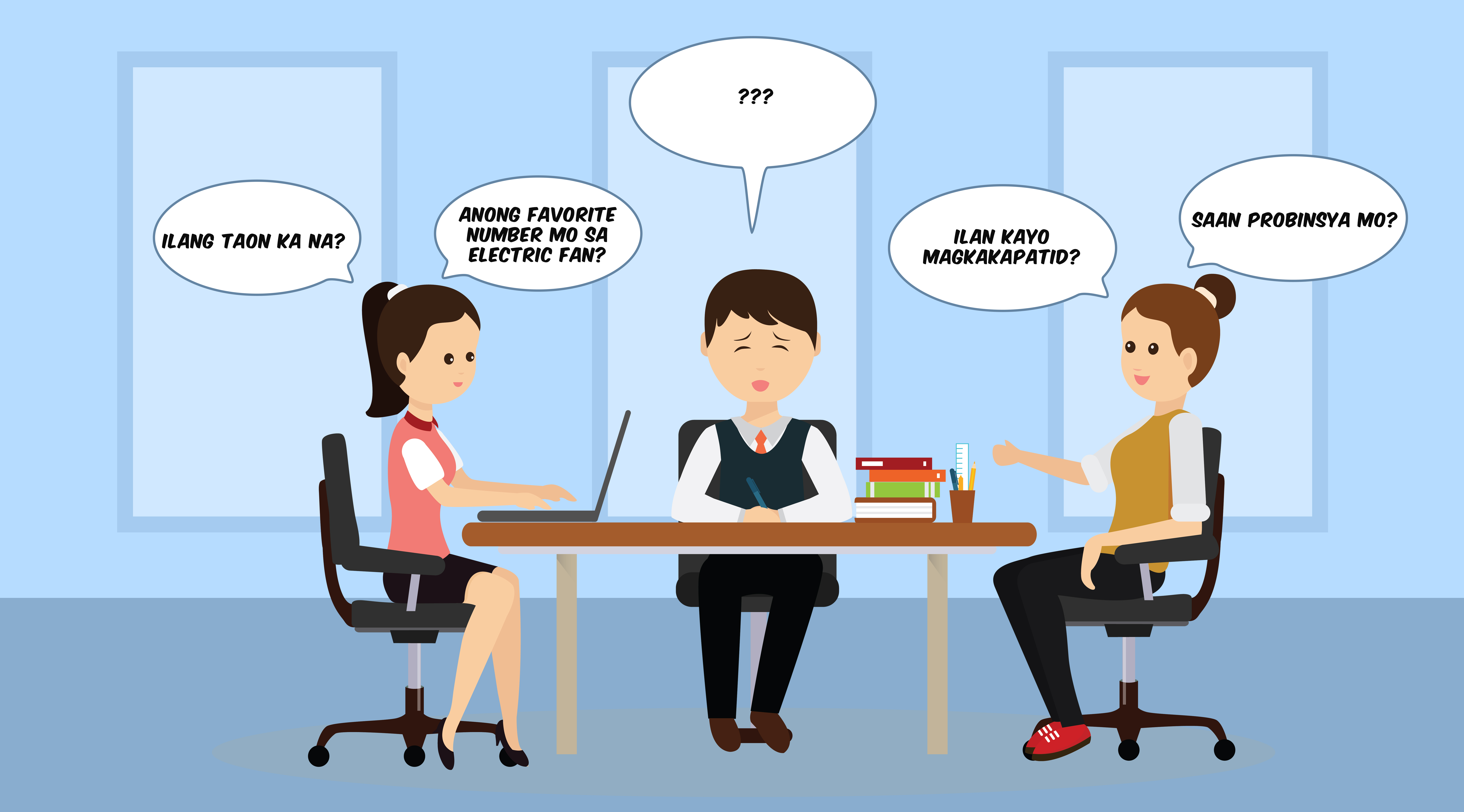 FAI_Filipino workplace culture The Inquisition - to get to know you, they ask a lot of questions