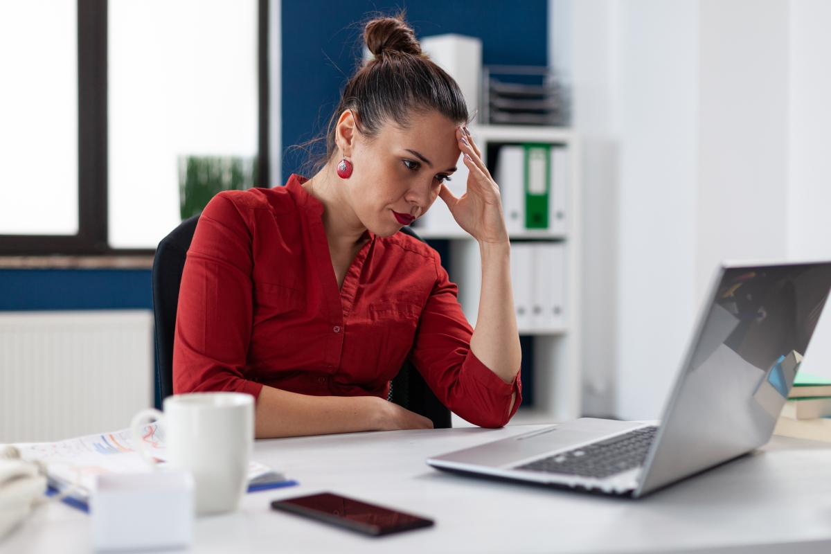 employee stressed from work