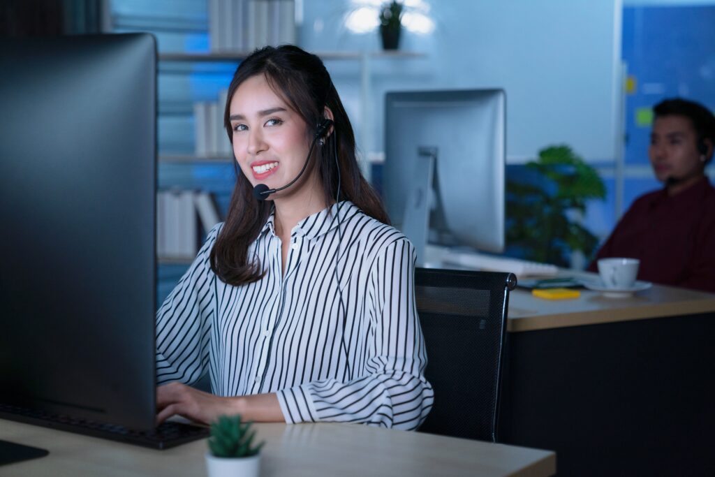 bpo employee working night shift