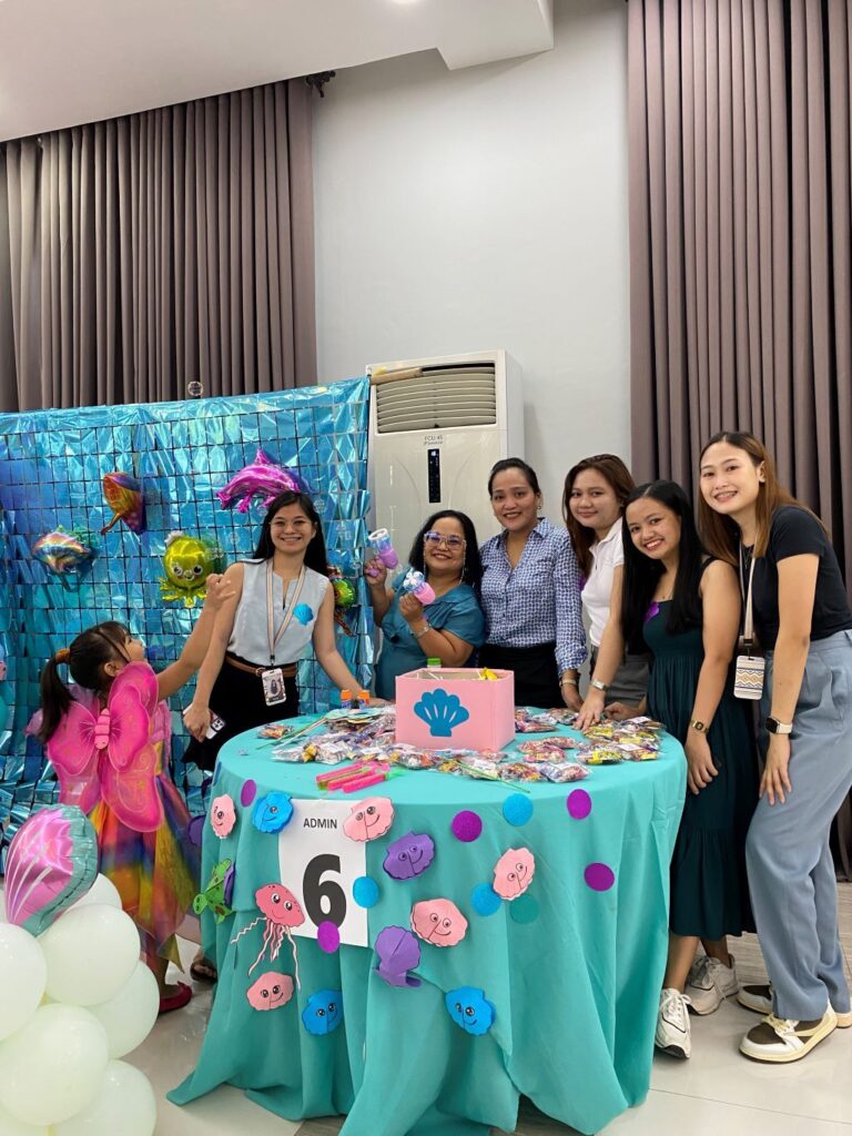 Admin's Little Mermaid booth