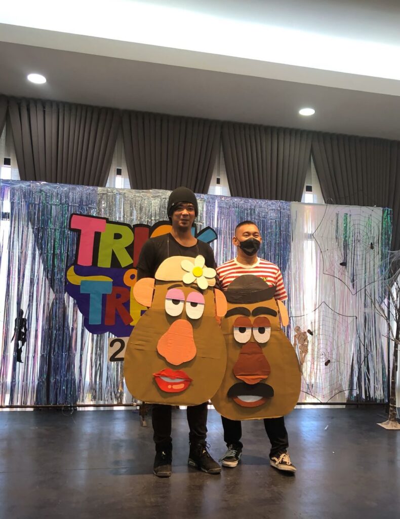 Mr and Mrs. Potato from Toy Story costumes