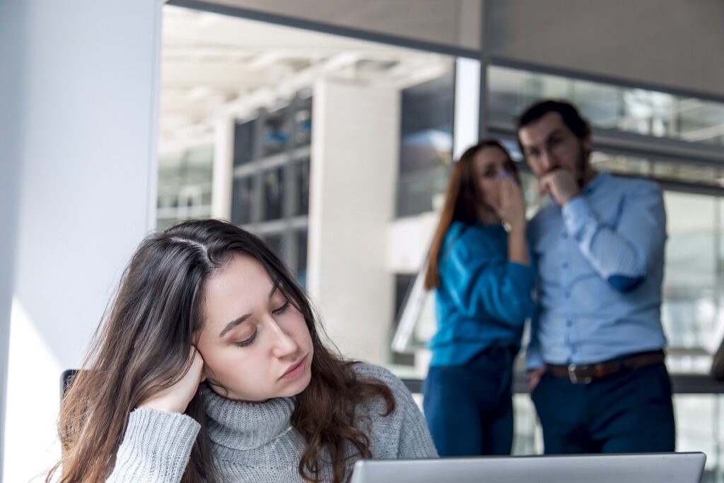 bullying in the workplace includes gossiping